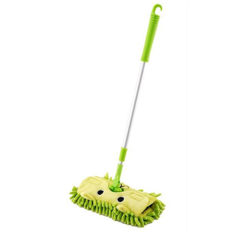 Kids Mop Stretchable Floor Cleaning Tools Children Broom Dustpan Play-house Toys Gift Kids Housework Play Toy