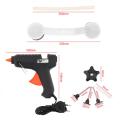 9pcs 220V Universal Car Door Body Pulling Paintless Reparation Device Removal Tool Kit with Glue Gun and Rubber Strip