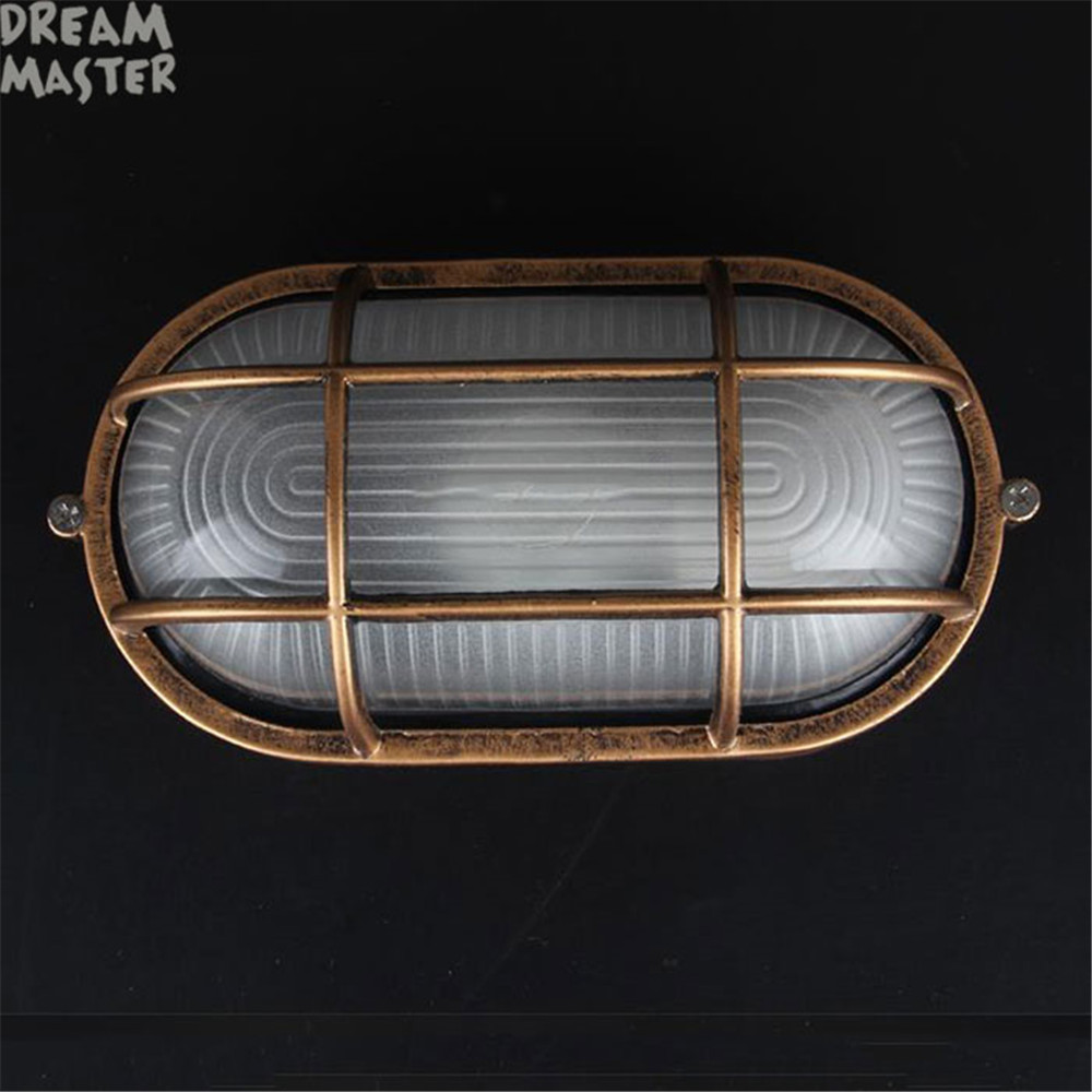 Retro waterproof ceiling lights E27 outdoor balcony courtyard porch light ceiling mount vintage exterior ceiling lighting