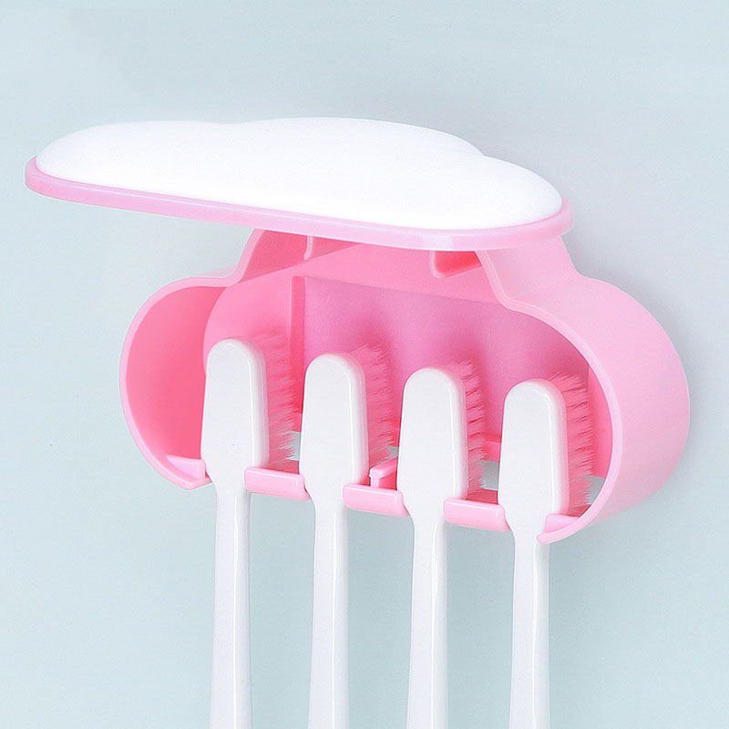 Automatic Toothpaste Dispenser Bathroom Accessories Set Toothpaste Dispenser For Child Toothpaste Squeezer Toothbrush Holder