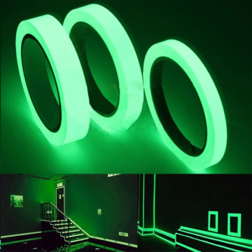 2cm*3m Luminous Fluorescent Night Self-adhesive Glow In The Dark Sticker Tape Safety Security Home Decoration Warning Tape