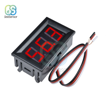 DC 0V to 99.9V Mini Digital Voltmeter LED Voltage Meter Display Red Green Blue Low Power Panel Meter