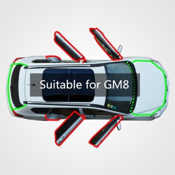 For Trumpchi GS8 Sedan Rubber Seal Auto Door Seal Auto Accessories for Auto Automotive Goods