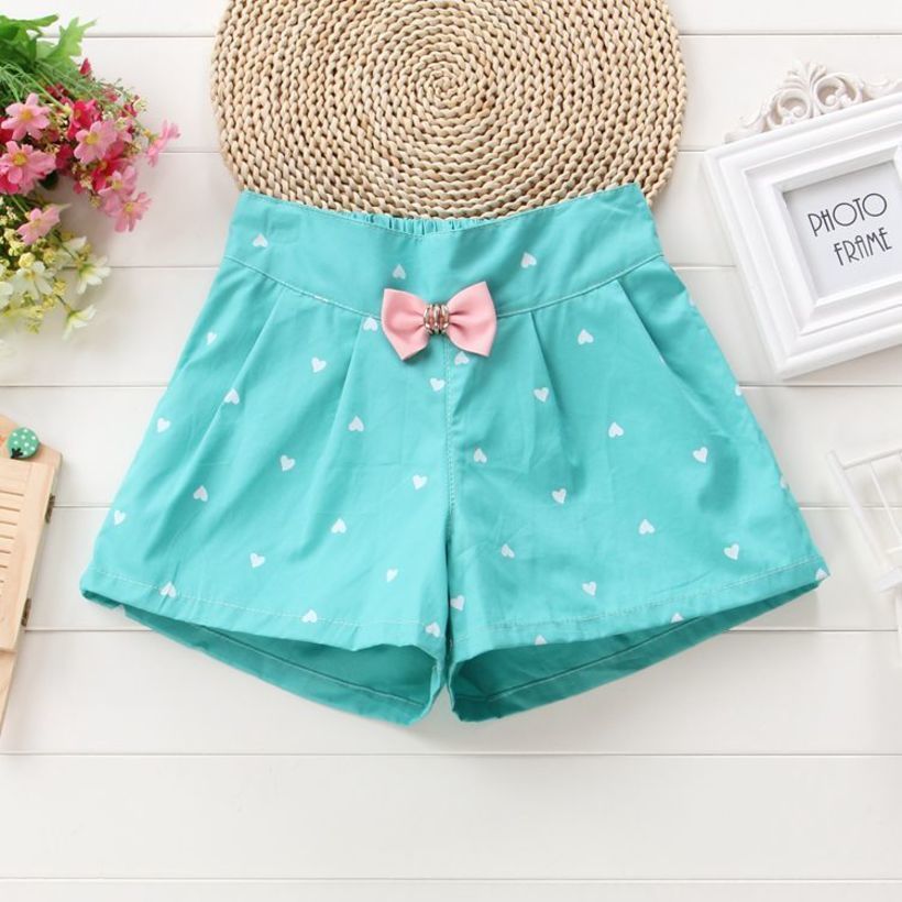 Girls Summer Shorts Bow Princess Shorts Children Fashion Girl Shorts Baby Pants Girl Shorts Flower Girl Costume