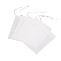 100Pcs Disposable Tea Filter Bags Empty Drawstring Seal Filter Teabags For Loose Leaf Herb Tea Bag Bolsas De Papel 8X10 cm