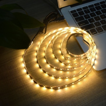 5V 1M /2M TV Background Lighting USB Cable Power LED Strip Light Lamp Christmas Desk Decor Lamp Tape for Usb Gadgets