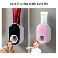 Automatic Toothpaste Dispenser Wall Mounted Stand Toothbrush Holder Stand Punch Free Toothpaste Squeezers Bathroom Accessories