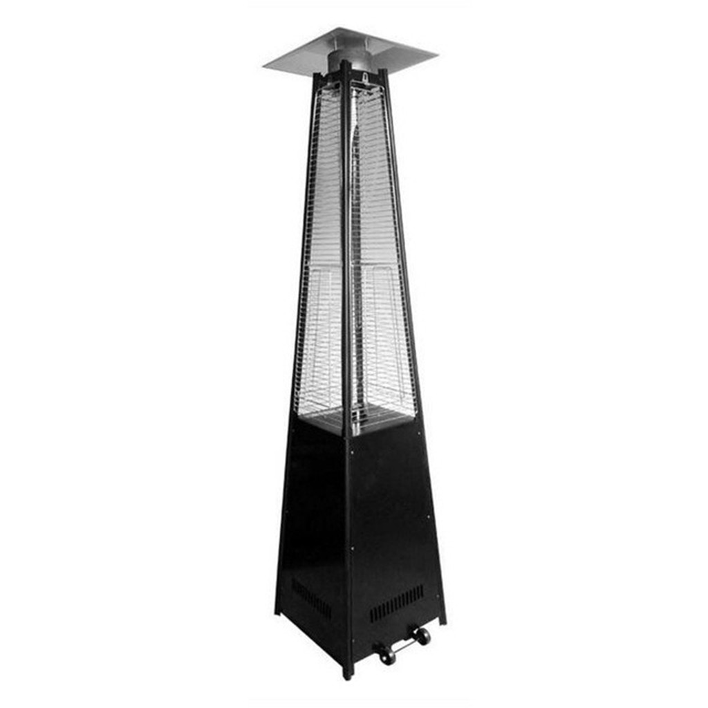 New Pyrami-d Patio Propane Heater W/Wheels, 91 Inches, Hammered US Stock Outdoor Camping Heater Automatic Constant Chimeneas
