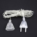 Brand new 5m plug extension cord EU/US Plug for LED Christmas light string extension line wedding party lighting decoration