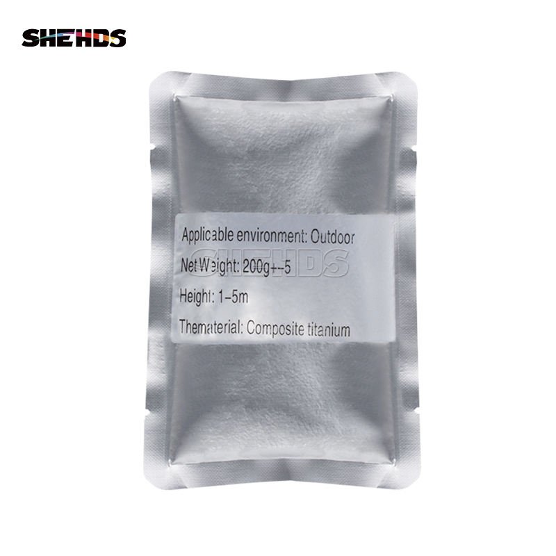 SHEHDS 10 Bags 200g Spark Powder Cold Spark Firework Suitable Fountain Sparkular Machine Consumables Powder Outdoor Indoor