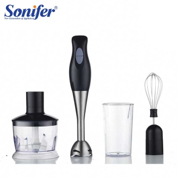 200W Two Speed Electric Hand Blender for 4 in 1 Electric Kitchen Food Mixer Kitchen Egg Beater Vegetable Meat Grinder Sonifer