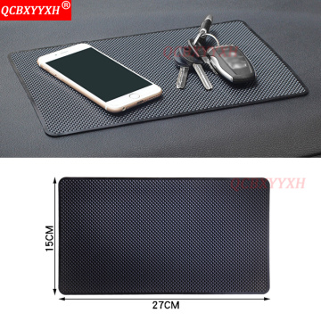 QCBXYYXH Car-styling Auto Interior Anti-Slip Mat Anti Skid Pad Grid Anti-Skid Pad Instrument Panel Mat For Mobile Phone MP4 Pad