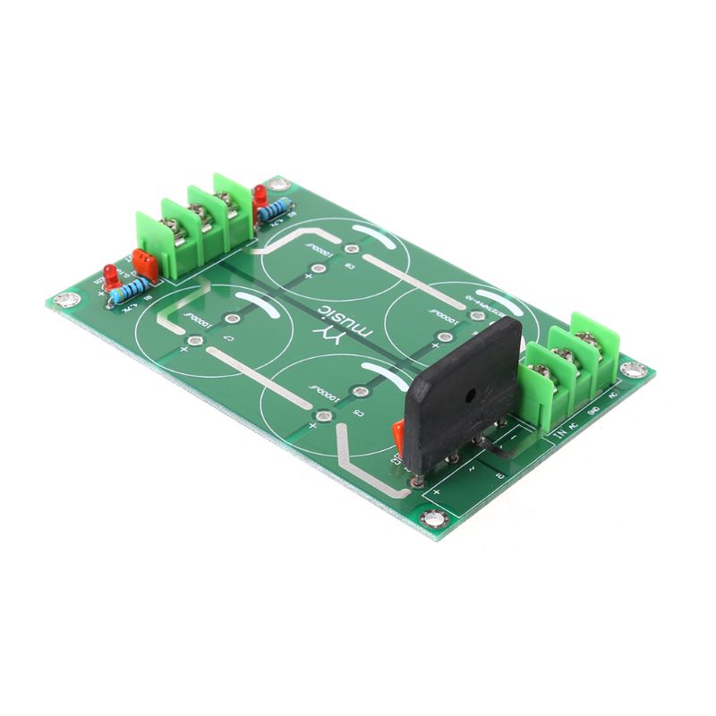 Dual Power Rectifier Filter Power Supply Module Empty Circuit Board For TDA8920 LM3886 TDA7293 Amplifier