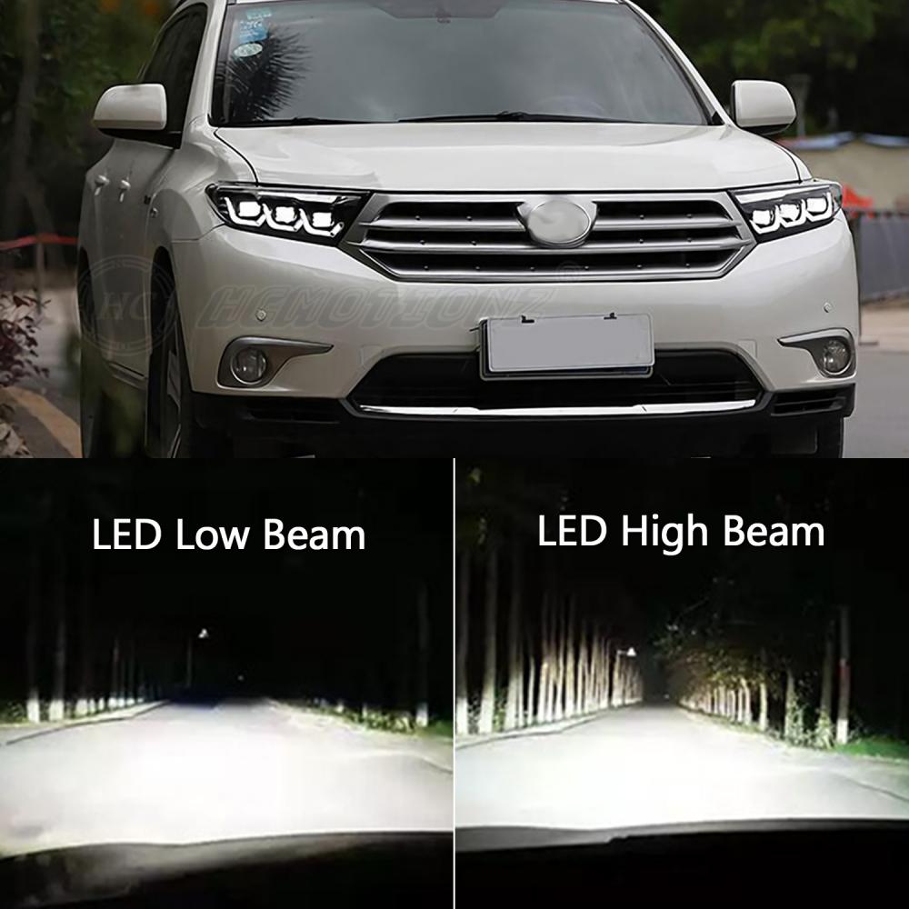 HCMOTIONZ LED Headlights For Toyota Highlander 2011-2013