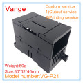 1pcs/lot PLC instrument housing junction boxes 80*62*46mm ABS plastic project case chassis for electronics control product