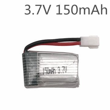 3.7V 150mAh Li-po Batteries Rechargeable battery for H8 Mini RC Quadcopter Accessory drone toy parts