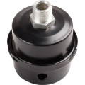 13mm 16mm 20mm Air Compressor Parts Metal Air Compressor Intake Filter Noise Muffler Silencer Thread Black/Silver