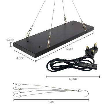 45W led grow lights and seedlings