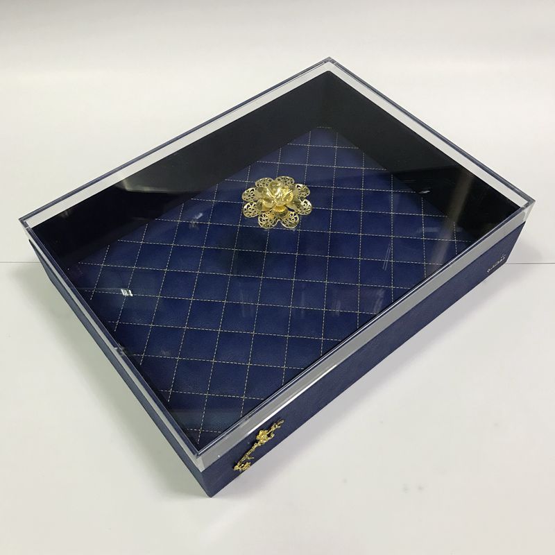 Blue Leather Box