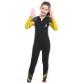 ZCCO 2.5MM neoprene wetsuit children's snorkeling diving suit Boys girls Sun-proof Surfing one-piece set winter thermal swimsuit