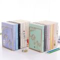 2Pcs/Pair Creative Love Shaped Metal Bookends Desk Storage Holder Shelf Book Organizer Stand 19QA