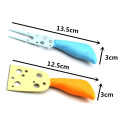 5 Pieces Colorful Cheese Cutter Set Cheese Knives Slicer Butter Spreader Cheese Tools