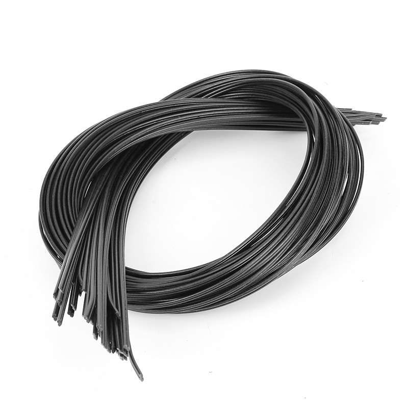 40pcs High-wear Resistance Black PP Plastic Welding Rods For Plastic Weldeing Gun/Hot Air Gun/Welding Tool