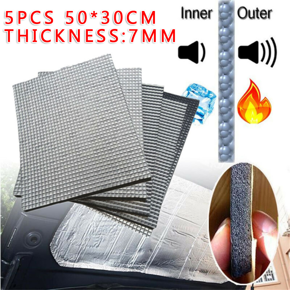 Insulation Car Sound Heat Insulation Mat Heat Mat 50x30cm Accessory Universal
