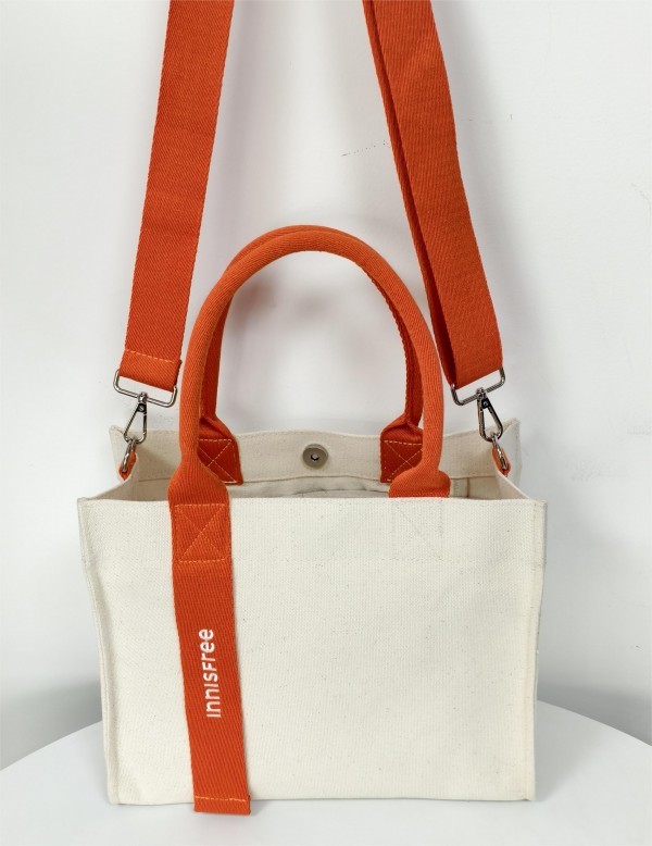 2025 Custom ribbon shopping tote bags