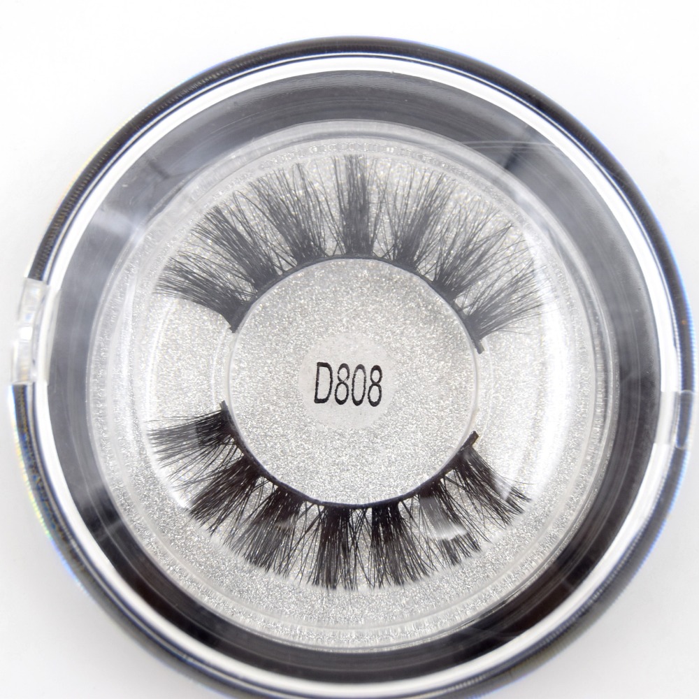 Visofree Mink Eyelashes 3D Mink Lashes Dramatic Eye Lash Handmade Cruelty-free Mink Lashes False Eyelashes Makeup Lashes D808