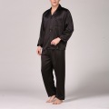 2021 New Men's Silk Pajama Sets Men Pajamas Silk Sleepwear Male Modern Style Soft Comfortable Satin Nightgown Male Clothes