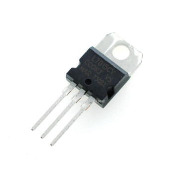 10PCS/Lot New L7815 L7815CV 7815 Three Terminal Voltage Regulator Triode Transistor TO-220 Wholesale Electronic