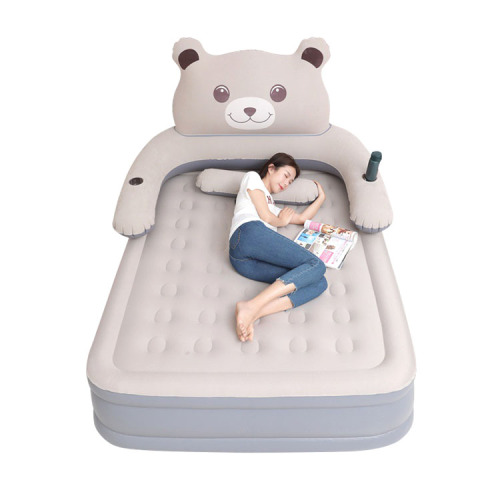 Soft Air Mattress Bed with backrest bear bed for Sale, Offer Soft Air Mattress Bed with backrest bear bed