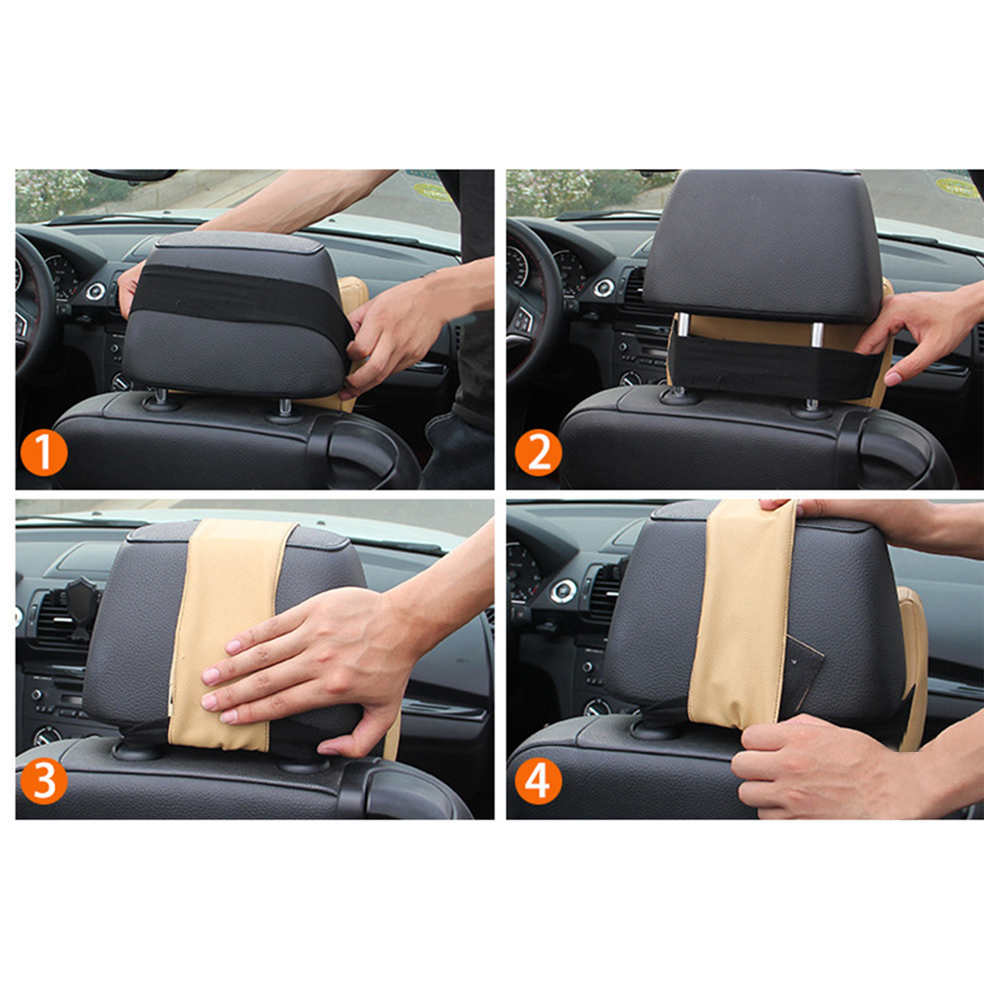 New Adjustable Car Neck Pillow 3D Memory Foam Head Rest Auto Headrest Pillow Travel Neck Cushion Support Holder Seat Saft Pillow