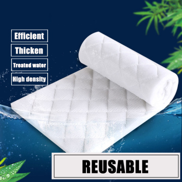 Fish Tank Filter Cotton High-density Purification Sponge Filter White Biochemical Cotton Pad Aquarium Accessories Reusable
