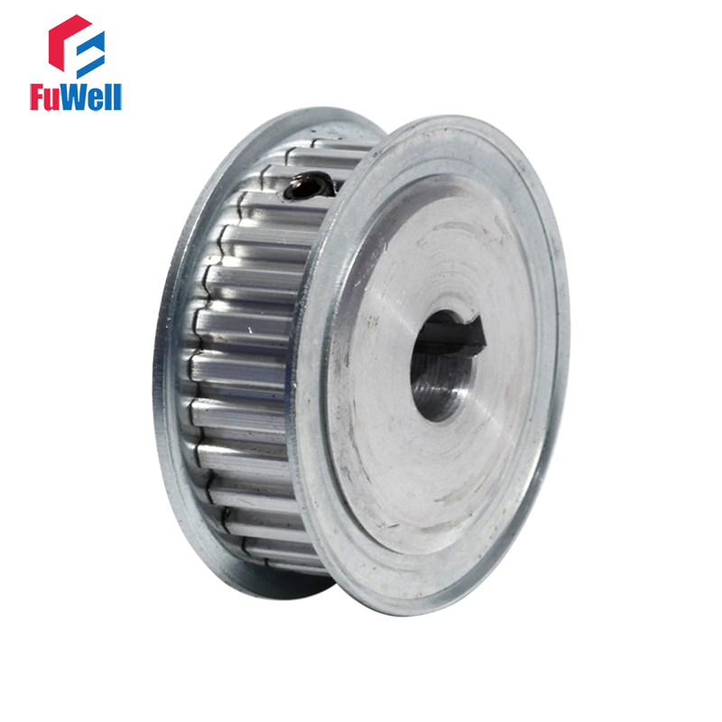 XL-30T Timing Pulley with Keyway 11mm Belt Width 30Teeth Transmission Belt Pulley 10/12/14/15/19/20mm Bore XL Toothed Pulleys