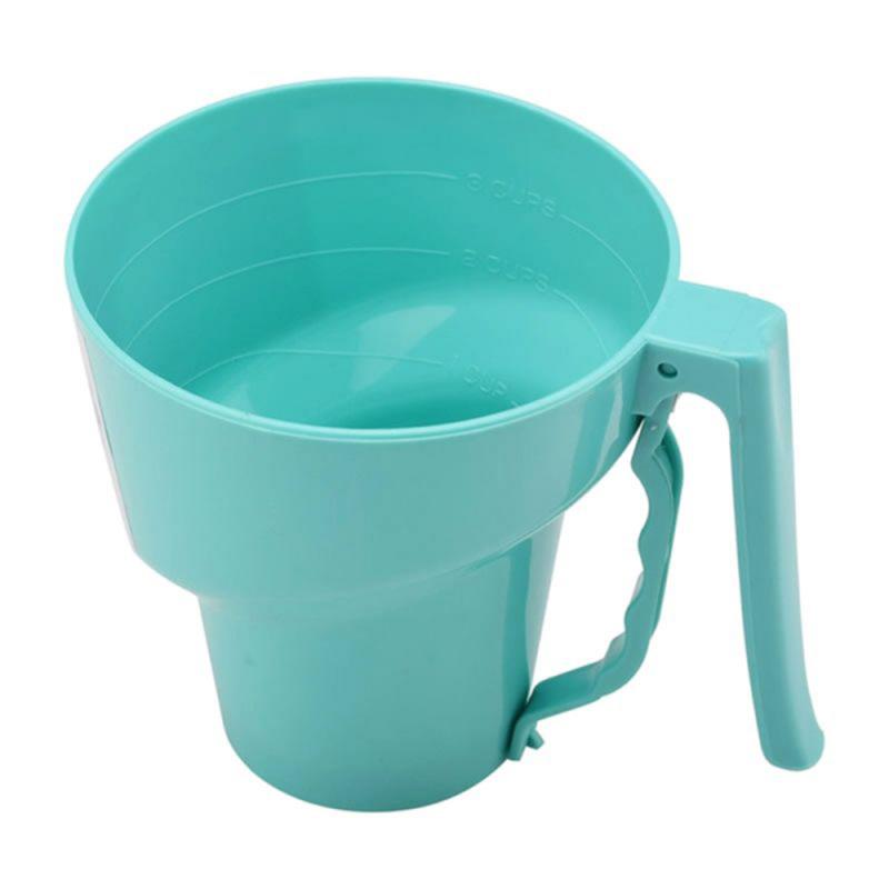 Funnel Shaped Flour Sifter Fine Mesh Powder Flour Sieve Icing Sugar Manual Sieve Cup Home Kitchen Baking Pastry Tools