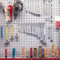 50 Pcs 2-Inch Pegboard Hooks Wall Shelf Tool Hangers Home Storage Organizer Storage Display Hardware Tools