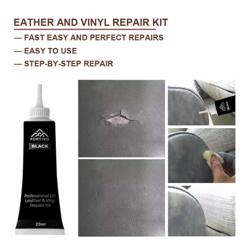 20ml Leather Repair Cream Car Seat Sofa Repairman Furniture Sportswear Indoor Cleaner Liquid Cleaning Restoration Tools TSLM1