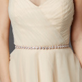 Miallo Fashion Thin Rhinestone Alloy Wedding Belts & Sashes Bridal Dress Accessories Skinny Sashes for Bride Bridesmaids