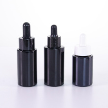 Black essential oil bottle for skin care