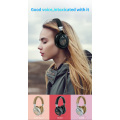 Deep Bass Wireless Headphones Bluetooth Earphones Foldable Noise Reduction Gaming Wired Headsets With Mic FM MP3 Bag Case