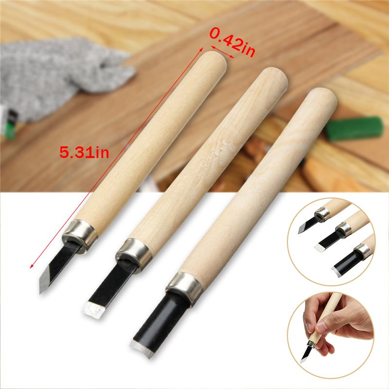 Doersupp Wood Carving Chisels Knife 3/8/12pcs/Set For Basic Wood Cut DIY Tools and Woodworking Gouges Professional Hand Tools