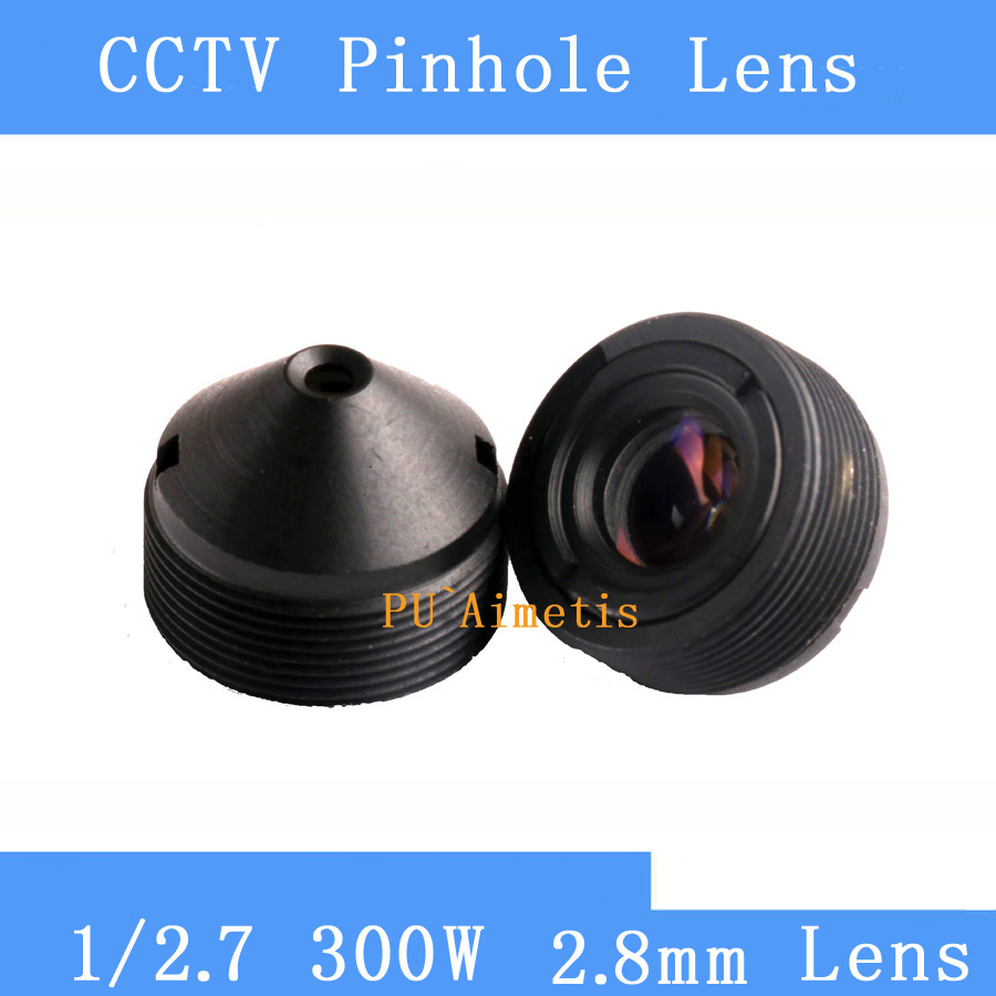 PU`Aimetis surveillance infrared camera HD 3MP lens 1/2.7 2.8mm 120 M12 thread CCTV lens