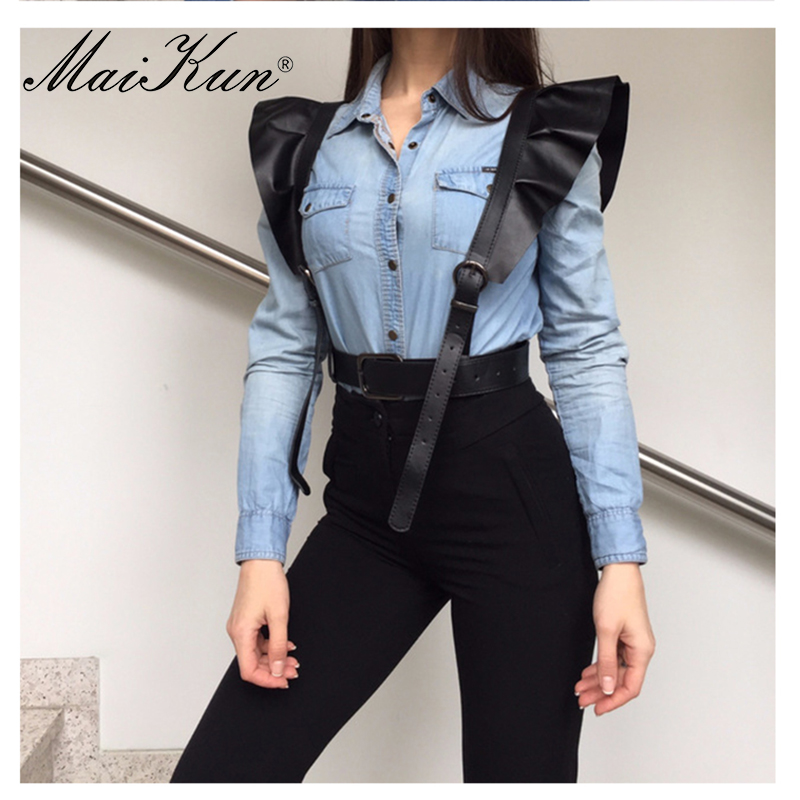 MaiKun Belts for Women Luxury Female Adjustable Harness Belt