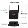WiFi Repeater Pro 300M Mi Amplifier Network Expander Router Power Extender Roteador 2 Antenna for Router Wi-Fi