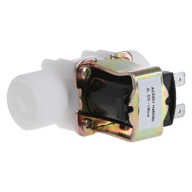 3/4" Plastic Solenoid Valve 12V 24V 220V PP N/C Magnetic Washing Machine Dispenser Water Pneumatic Pressure Controller Switch