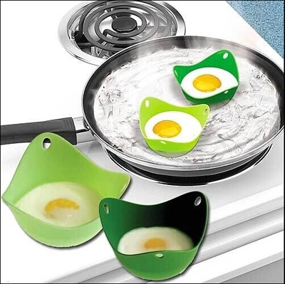 Silicone Egg Poacher Cook Poach Pods Egg Mold Bowl Shape Egg Rings Silicone Pancake Kitchen Cooking Tools Gadgets