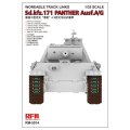 Rye Field 5014 1/35 Workable Tracks for Sd.Kfz.171 Panther Ausf.A/G Tank Display Toy Plastic Assembly Building Model Kit