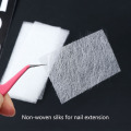 10pcs/Set Nail Extension Fiberglass Non-woven Silks Nail Form Building Tips Soft Lint-Free Cotton UV Gel Acrylic Tools LY1507